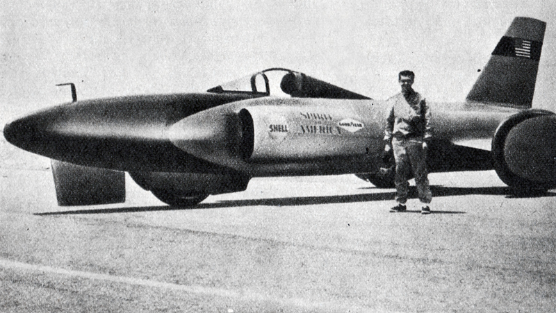 Illustration for article titled The Blazing Fast Evolution of Land Speed Record Cars